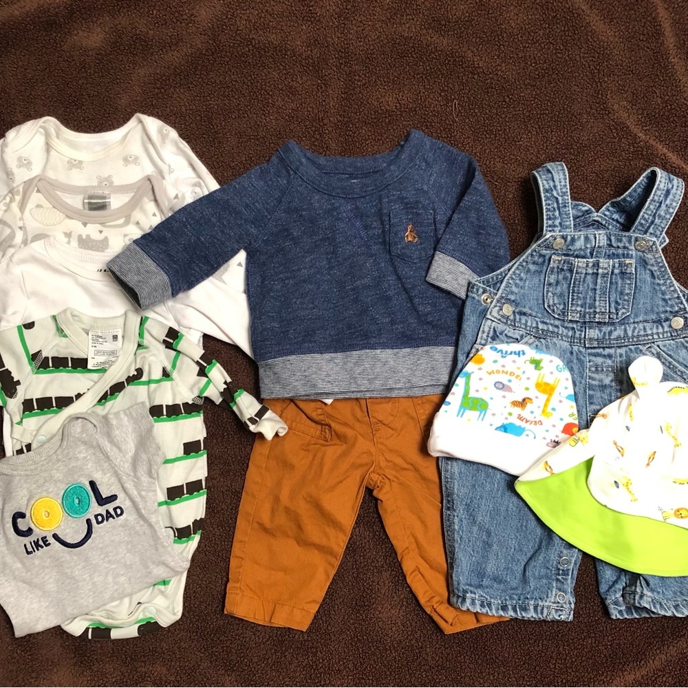 Baby boy 0-3months bundle x10